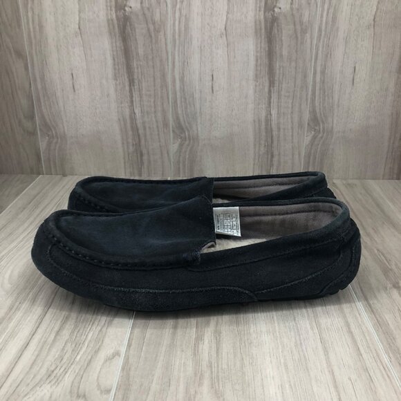 Ugg Slippers Mens 10 Alder Blue Suede Slip On Shoes main image 10